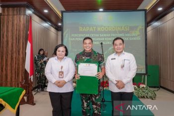Kementan-Kodam Pattimura perkuat program cetak sawah di Maluku-Malut tingkatkan produksi pangan