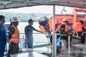 Lakukan simulasi, Kodaeral IX Ambon-ASDP perkuat kesiapsiagaan kedaruratan di atas kapal