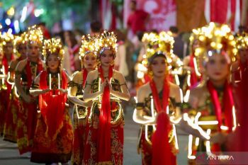 Pawai lampion di Banyuwangi peringati Hari Pramuka ke-65