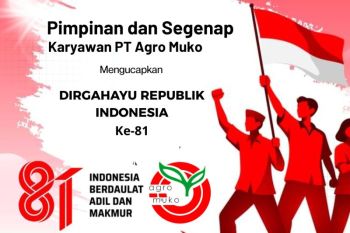 PT Agro Muko ucapkan HUT Ke-81 RI