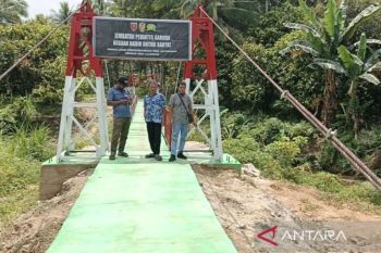 Jembatan Garuda di Kolaka tingkatkan aksesbilitas warga