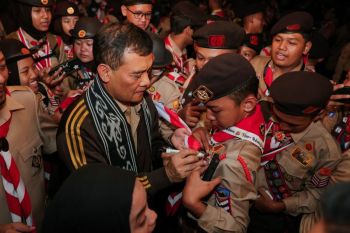 Gubernur Jateng : Pramuka cetak calon pemimpin