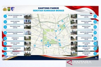 Daftar 27 kantong parkir perayaan HUT 81 RI yang disipakan Polda Metro