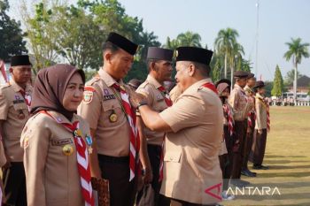 Wabup OKI minta gerakan Pramuka jadi pelopor pencegahan karhutla