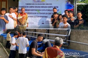 Unida ubah sampah jadi pangan di Pesantren Alam Pangrango