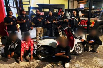 Polresta Banjarmasin amankan lima remaja diduga terlibat tawuran