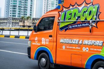"LED-Go Mobile Videotron" hadir di Bogor Raya, bawa pesan ke tengah warga