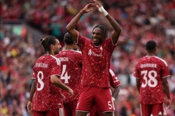 Hasil Pramusim: Liverpool vs Como 2-0 di Anfield