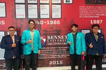 Dua mahasiswa FHIP UMS jadi presenter Konferensi Internasional AILGS-2026 di India
