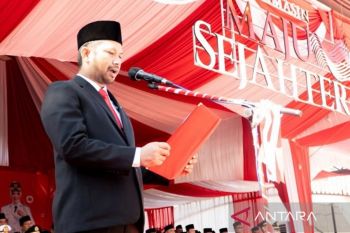 Jajaran DPRD Banjarmasin ikuti upacara HUT ke-81 Kemerdekaan RI 2026
