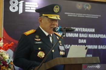 Pemasyarakatan Sumbar beri remisi kemerdekaan untuk WBP berkelakuan baik