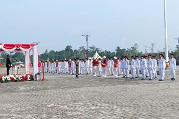 Pemkab Bulungan perdana gelar Upacara HUT RI di Kebun Raya Bundayati