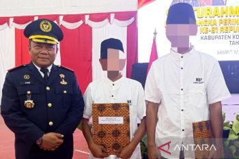 567 warga binaan Lapas Sampit dapat remisi HUT ke-81 RI