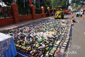 Polres Bogor gelar pemusnahan 1,5 juta butir obat keras