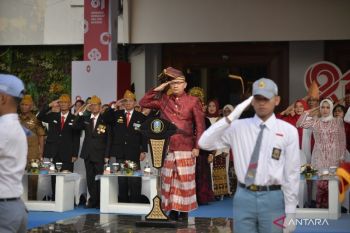 Dindik Jatim hadirkan veteran pada upacara HUT ke-81 RI