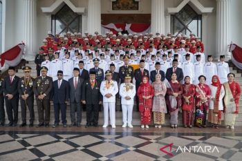 Gubernur Jambi pimpinan upacara HUT ke-81 Kemerdekaan RI tegaskan semangat Proklamasi
