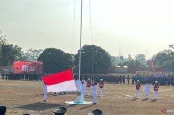 Bupati Belitung bangga anggota Paskibraka sukses kibarkan Merah Putih