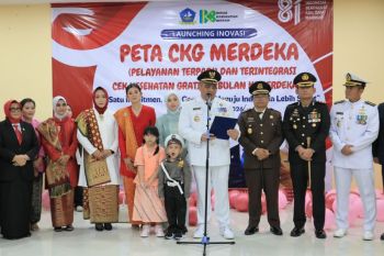 Pemkab Bintan luncurkan PETA CKG MERDEKA di HUT Ke-81 RI