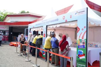 Pertamina aktivasi Kemerdekaan dan tebus murah sembako di tujuh SPBU