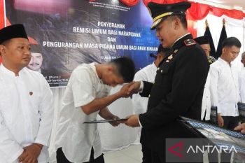 Lapas Cianjur berikan remisi pada 621 orang warga binaan