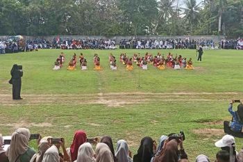 Tarian massal dan drama kolosal Meriahkan HUT ke-81 RI di Aceh Timur