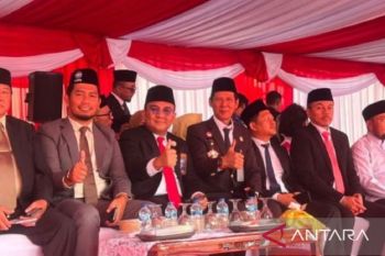 Kanwil Kemenkum Riau ikuti upacara HUT Ke-81 Kemerdekaan RI di Kantor Gubernur Riau