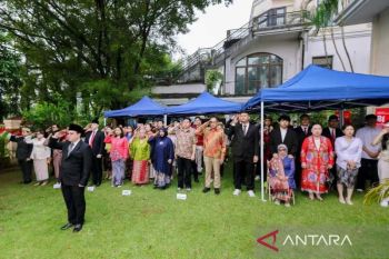 KJRI Giangzhou langsungkan upacara peringatan HUT ke-81 RI bersama WNI