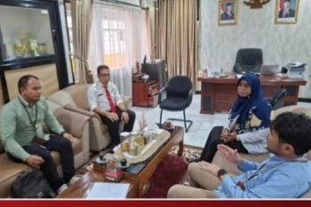 Kantor Pertanahan Kabupaten Pasaman-PLN UP3 perkuat kolaborasi melalui koordinasi