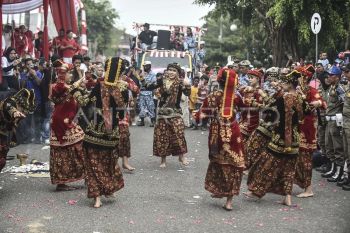 Pawai pembangunan meriahkan HUT RI di Jambi