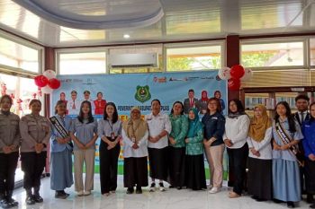 Rumah Pintar Taman Askari Kapuas dorong kreativitas Anak lewat lomba mewarnai