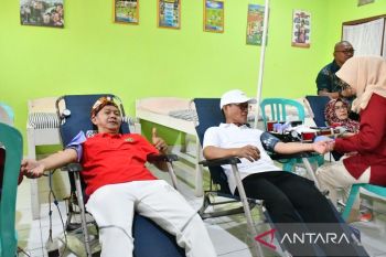 Kemenag Sumsel Tambah 45 kantong stok darah PMI