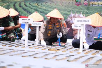 Polda Sumsel bentuk tim kawal panen 810 ton bawang putih