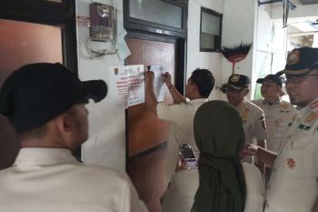Satpol PP Semarang segel 22 kamar Rusunawa Kudu karena belum bayar tunggakan