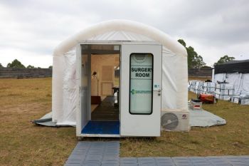 NTT quake: Field hospital expanded to support Care in Ruteng