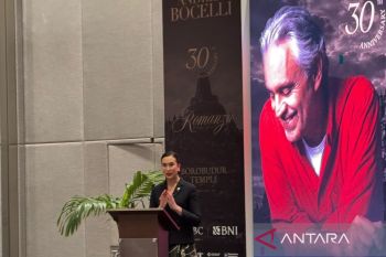 Indonesia eyes tourism exposure from Andrea Bocelli's concerts