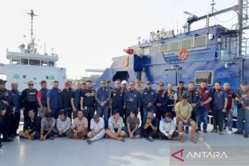 BNN gagalkan penyelundupan 2,6 ton sabu cair dari kapal Tanzania