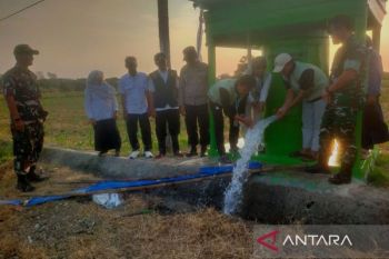 Tiga sumur bor untuk petani di Kudus mulai dioperasikan