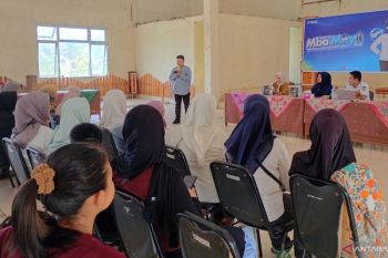 Mbak Maya PNM dorong pelaku usaha di Koto Besar Dharmasraya naik kelas