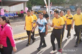 Pemkab Sitaro ambil bagian olahraga HKGB ke-75