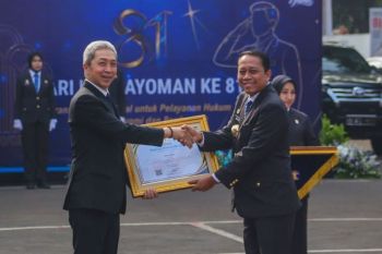Kota Bogor sabet dua penghargaan pada Hari Pengayoman ke-81