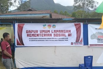 Kemensos dirikan tiga dapur umum layani korban gempa di Manggarai Timur