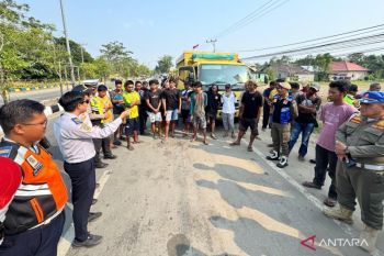 Parkir inap di Area SPBU Sengkawit Bulungan mulai ditindak