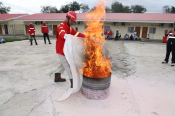 PT MPG tingkatkan kesiapsiagaan melalui Firefighter training class D