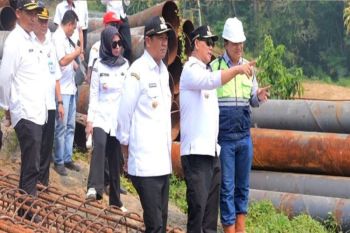Shalahuddin: Pembangunan Jembatan Lemo terus dipacu, tetap jaga kualitas pekerjaan