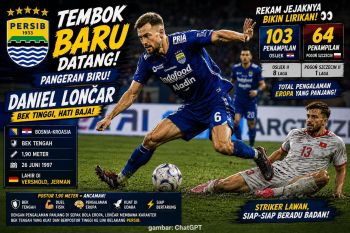 Profil Tembok Baru Persib Danijel Loncar