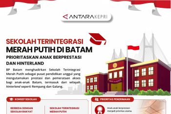 Sekolah terintegrasi Merah Putih di Batam prioritaskan anak berprestasi dan hinterland