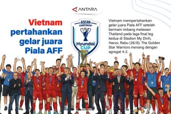 Vietnam pertahankan gelar juara Piala AFF