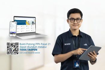 TASPEN sediakan layanan unduh bukti potong pajak melalui TOS TASPEN