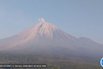 Gunung Semeru erupsi lagi Jumat pagi ini