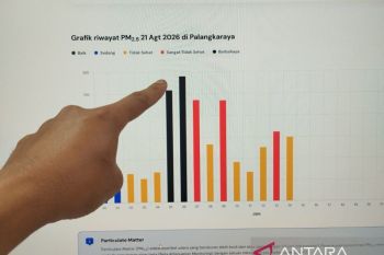 Forest fires push Palangka Raya air quality into hazardous zone